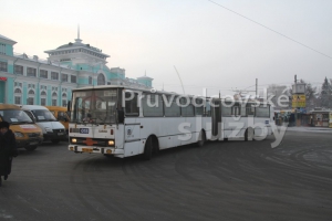 Autobus Karosa v Omsku